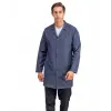 Doktor Öğretmen Erkek Önlük Ara Boy Ceket Yaka - 51 Füme