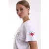 Paramedik Dry Touch Unisex Kısa Kol Tshirt - Beyaz