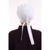 Tesettür Bone - 101 Beyaz