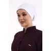 Tesettür Bone - 101 Beyaz