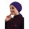 Tesettür Bone - 4807 Koyu Mor