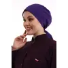 Tesettür Bone - 4807 Koyu Mor