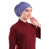 Tesettür Bone - 6432 İndigo Mavi