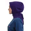 Tesettür Boyun Bağlamalı Bone - 128 Mor