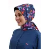 Tesettür Boyun Bağlamalı Bone - 3912 Kelebek