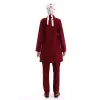 Tesettür Forma Takımı Full Çıtçıt - 5513 Bahar Bordo