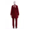 Tesettür Forma Takımı Full Çıtçıt - 5513 Bahar Bordo
