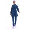 Tesettür Forma Takımı Full Çıtçıt - 5521 Petrol Mavi