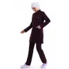 Tesettür Forma Takımı Full Çıtçıt - 5532 Mürdüm