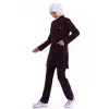Tesettür Forma Takımı Full Çıtçıt - 5532 Mürdüm