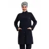 Tesettür Forma Tek Üst Full Çıtçıt - 5511 Bahar Lacivert