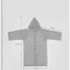 Yağmurluk Unisex Çocuk - Beyaz