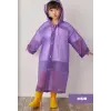 Yağmurluk Unisex Çocuk - Mor