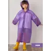 Yağmurluk Unisex Çocuk - Mor