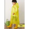 Yağmurluk Unisex Çocuk - Sarı