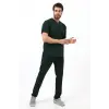 Zarf Yaka Erkek Likralı Takım - 6429 Ö.başı Yeşili