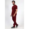 Zarf Yaka Erkek Takım - 19 Bordo