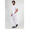 Zarf Yaka Erkek Takım - Beyaz