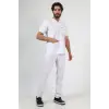 Zarf Yaka Erkek Takım - Beyaz
