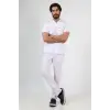 Zarf Yaka Erkek Takım - Beyaz