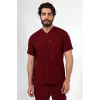 Zarf Yaka Erkek Tek Üst - 19 Bordo