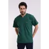Zarf Yaka Erkek Tek Üst - 58 Koyu Yeşil