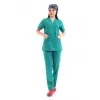 Zarf Yaka Kadın Takım - 30 Ameliyathane Yeşili