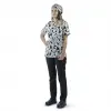Zarf Yaka Unisex Desenli Üst - 1001 Mick Mause
