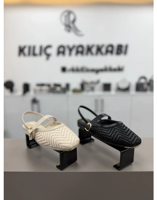 Hasır Babet Arkası Açık