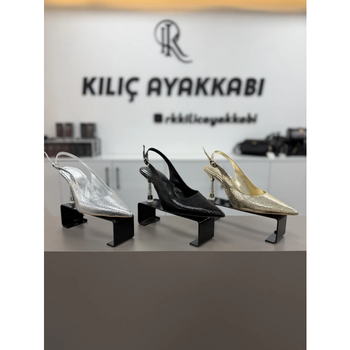 Center Parlak Topuklu Ayakkabı