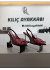 Rubia Fiyonklu Topuklu Ayakkabı