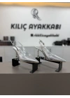 Center Parlak Topuklu Ayakkabı