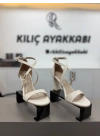 Gold Detaylı Topuklu Filorin