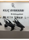 Fındık Topuk Prada Deri