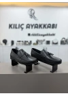 Deri Mod Püsküllü Ayakkabı