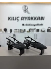Fileli Kalın Topuk Babet