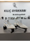 Fileli Kalın Topuk Babet