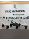 Fileli Kalın Topuk Babet