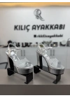 Pilatform Taşlı Rahat Ayakkabı