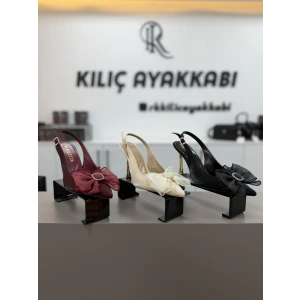 Rubia Fiyonklu Topuklu Ayakkabı