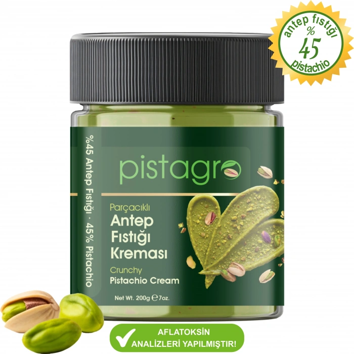 Antep Fıstığı Ezmesi %45 Parçacıklı