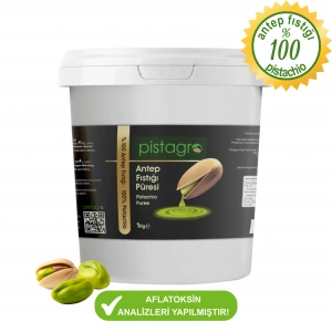 Antep Fıstığı Püresi %100 1 kglık Kova