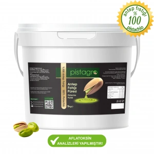 Antep Fıstığı Püresi %100 5 kglık Kova