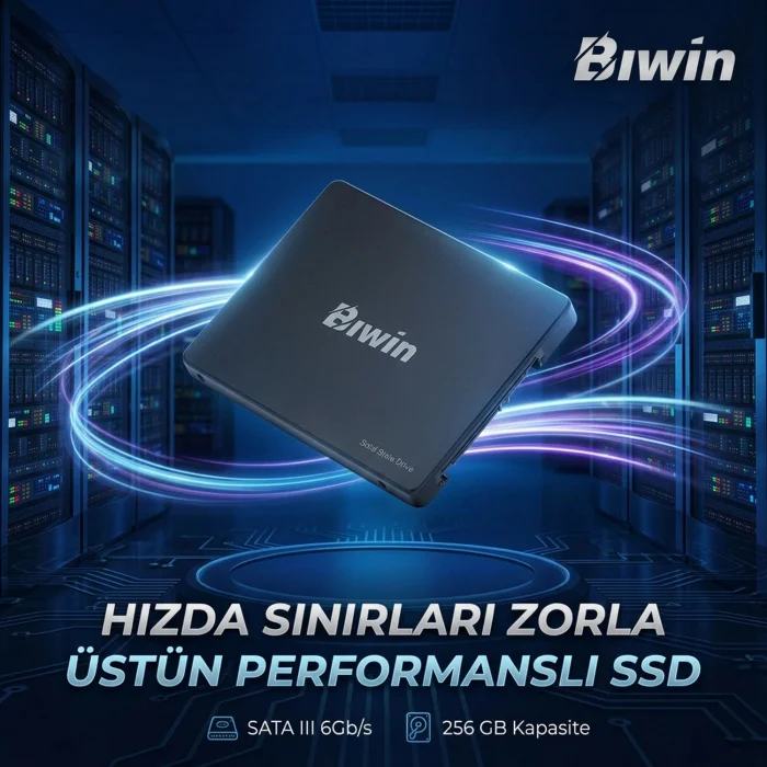 Biwin M100 SATA 3.0 2.5 256 GB SSD