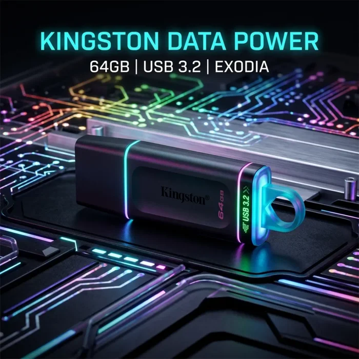 Kingston Exodia USB 3.2 Gen1 DTX/64GB 64 GB Flash Bellek