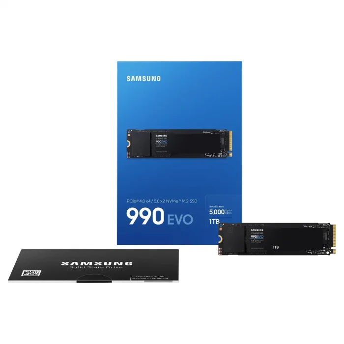 Samsung 990 Evo PCI-Express 5.0 1 TB M.2 SSD