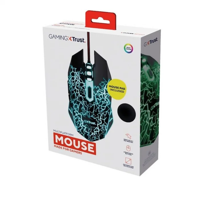 Trust 24625 GXT 783X Oyuncu Mouse & Mouse Pad
