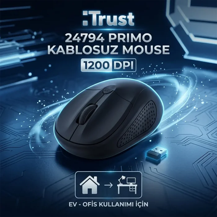 Trust 24796 Primo Wireless Optik Mouse
