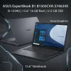 Asus Expertbook B1 B1503CVA-S74634X I5-1334U 15.6 16 GB Ram 512 GB SSD Irisxe Graphics 15.6 Notebook