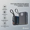 Dexim 10.000 mAh 45W Lightning Type-C Kablolu Hızlı Taşınabilir Güç Kaynağı